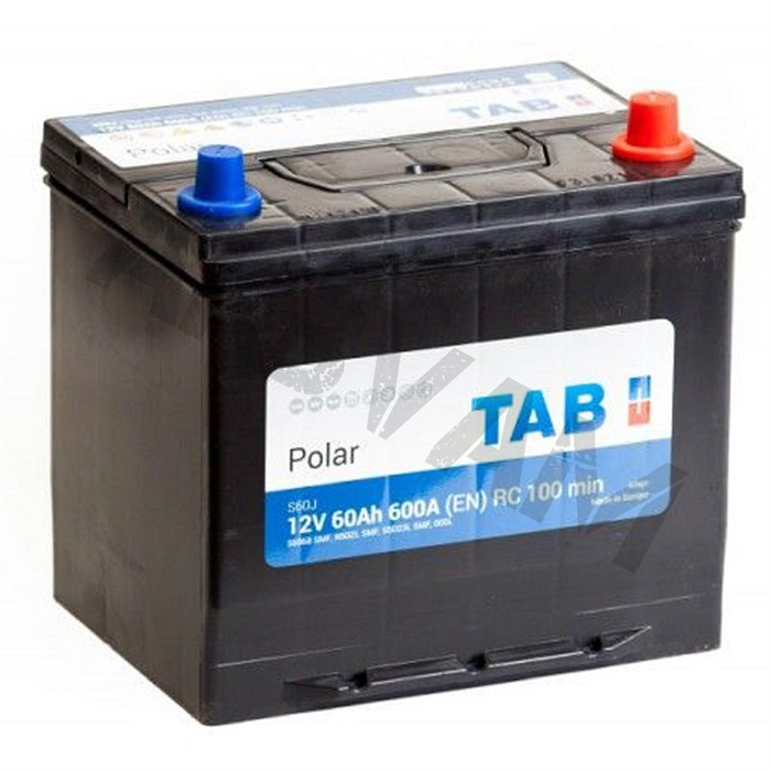 TAB Polar 60 А/ч 600 А о.п. яп. ст./бортик 246861 / 56068 SMF - фото 4627