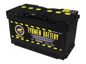 Tyumen Battery Standard 82 А/ч 720 А о.п. низкий TNS82.0 - фото 4909