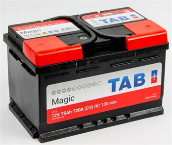 TAB Magic 75 А/ч 720 А о.п. низкий 189072 / 57510 SMF - фото 6001