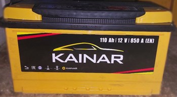 KAINAR 110 А/ч 850 А о.п. 2336 - фото 6426