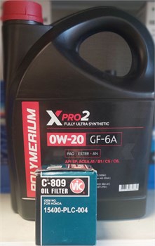 POLYMERIUM XPRO2 0W-20 GF-6A, 4 л + масляный фильтр VIC C-809 2569 - фото 7340