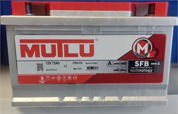 MUTLU SFB Series 3 75 А/ч 720 А низкий о.п. LB3.75.072.A / SMF 57572 - фото 7349