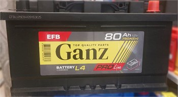 GANZ PRO-Line EFB 80 А/ч 750 А о.п. низкий G3080800 - фото 7389