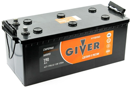 GIVER HYBRID 190 А/ч 1250 А росс. конус о.п. 190N(4)-ВЛЧ-ЛЧ-0
