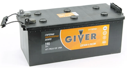 GIVER HYBRID 190 А/ч 1250 А рос. болт о.п. 190N(4)-ВЛЧ-ЛЧ-1