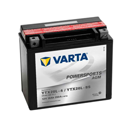 Varta YTX20L-BS Powersports AGM 18Ah 518 901 026/A514 518901026/A514