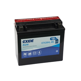 EXIDE ETX20HL-BS 18 А/ч 270 А YTX20HL-BS