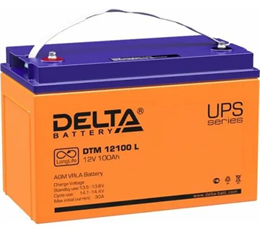 DELTA DTM12100L 12V 100 А/ч 2254