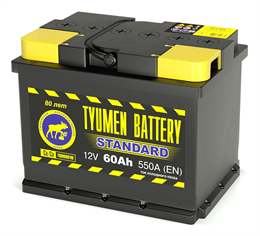 Tyumen Battery Standard 60 А/ч 550 А о.п. TNS60.0