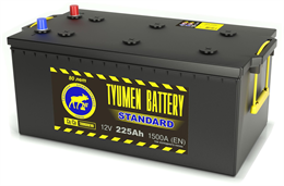 Tyumen Battery Standard 225 А/ч 1500 А о.п. евро TNS225.3