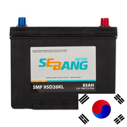 SEBANG SMF 85 А/ч 700 А о.п. SMF 95D26KL