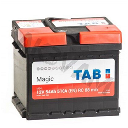 TAB Magic 54 А/ч 510 А о.п. низкий 189054 / 55401 SMF