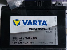 Varta Powersports AGM 3 А/ч 40 A о.п. 503 014 003
