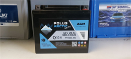 POLUS ARCTIC MOTO AGM 20 А/ч 300 А о.п. PA(PTX20L-BS)