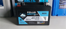 POLUS ARCTIC MOTO AGM 11 А/ч 280 А п.п. PA(PTZ12S)