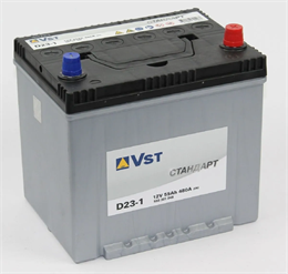 Vst Стандарт 55 А/ч 480 А о.п. яп.ст/бортик 555 301 048