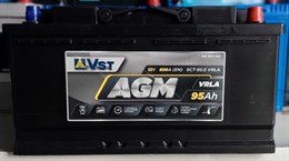 VST AGM 95 А/ч 850 А о.п. 595 900 085