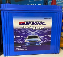 EXIDE SF SONIC Flash Start Asia 45 А/ч 500 A (60B24L) о.п. FS-60B24L