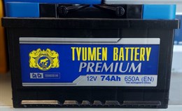 Тюмень PREMIUM 74 А/ч 650 А низкий о.п. TNP74.0