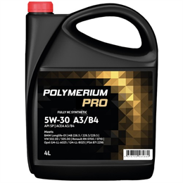POLYMERIUM PRO 5W-30 A3/B4, 4 л plmp530a34