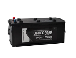 UNICORN BLACK 190 А/ч 1200 А о.п. евро 190 322 K11 UB