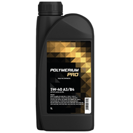 POLYMERIUM PRO 5W-40 A3/B4, 1 л plmp540a31