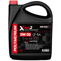 POLYMERIUM XPRO2 5W-30 GF-6A, 4 л plmx2530gf54