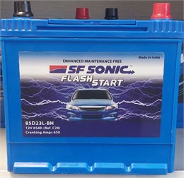 EXIDE SF SONIC Flash Start Asia 65 А/ч 650 A (85D23L) о.п. FS-85D23L-BH