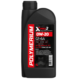 POLYMERIUM XPRO2 0W-20 GF-6A, 1 л plmx20201