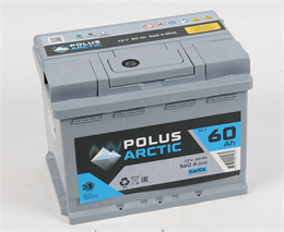 POLUS ARCTIC 60 А/ч 560 А о.п. PA60.0