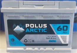 POLUS ARCTIC 60 А/ч 560 А о.п. низкий PA60.0l