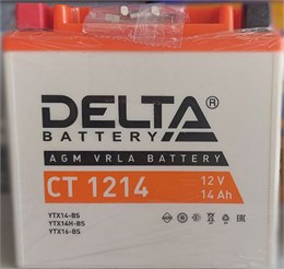 Delta CT 1214 14 А/ч 200 А п.п. CT 1214