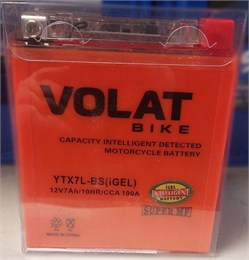 VOLAT 7 А/ч 100 А о.п. YTX7L-BS