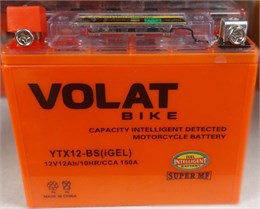 VOLAT 12 А/ч 150 А п.п. YTX12-BS